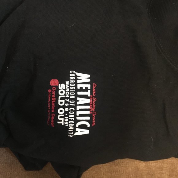 Metallica 1997 Corestates Center Philadelphia - Picture 2 of 2